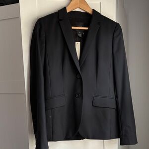 NWT J. Crew Elegant Black Blazer & Pencil skirt suit